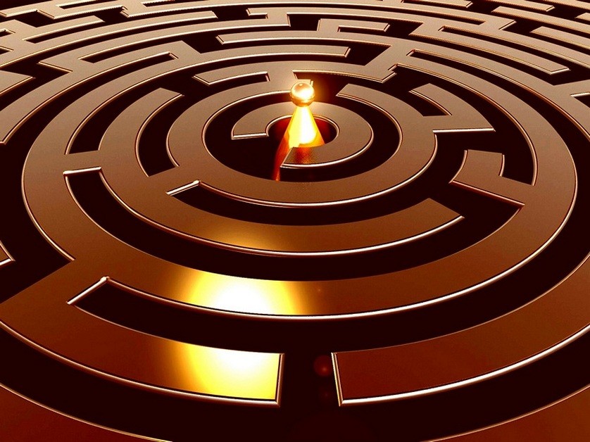 Morpho-Coaching – neue Wege gehen - Labyrinth